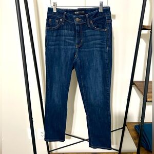 Vera Wang Dark Blue Skinny Capris